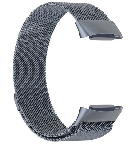 Strap-it Strap-it Correa milanesa Fitbit Charge 5 (gris espacial) Strap-it Strap-it Correa milanesa Fitbit Charge 5 (gris espacial)