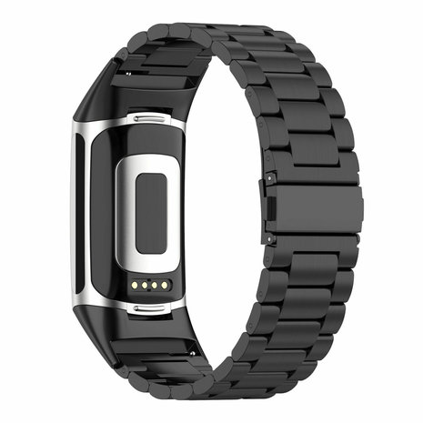 Strap-it Strap-it Correa acero Fitbit Charge 5 (negra) Strap-it Strap-it Correa acero Fitbit Charge 5 (negra)