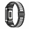 Strap-it Strap-it Correa acero Fitbit Charge 5 (negro/plateado) Strap-it Strap-it Correa acero Fitbit Charge 5 (negro/plateado)