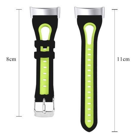 Strap-it Strap-it Correa deportiva Fitbit Charge 5 (negro/amarillo) Strap-it Strap-it Correa deportiva Fitbit Charge 5 (negro/amarillo)