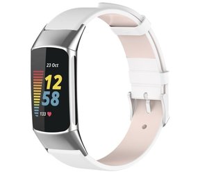 Strap-it Correa cuero Fitbit Charge 5 (blanca) Strap-it Correa cuero Fitbit Charge 5 (blanca)