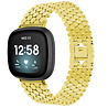 Strap-it Strap-it Correa acero Fitbit Versa 3 pez (dorado) Strap-it Strap-it Correa acero Fitbit Versa 3 pez (dorado)