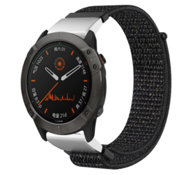  Correa de reloj solar Garmin Fenix 7, correa de silicona suave  de repuesto con herramienta para Garmin Fenix 7 Smartwatch (negro) :  Electrónica