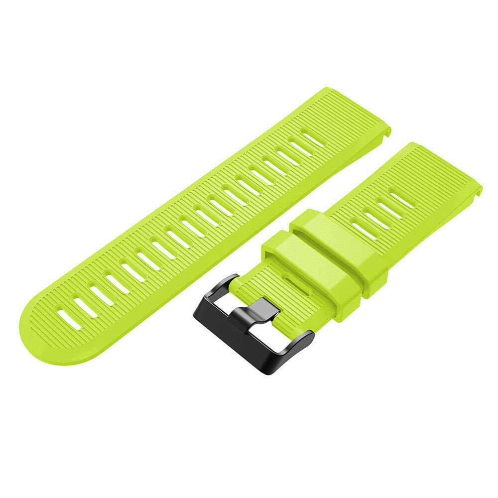 Strap-it Strap-it Correa silicona Garmin Fenix 7x (verde claro)