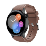 Strap-it Correa silicona Huawei Watch GT 3 42mm (café marrón)