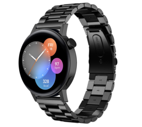 Strap-it Correa acero Huawei Watch GT 3 42mm (negro) Strap-it Correa acero Huawei Watch GT 3 42mm (negro)