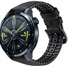 Strap-it Strap-it Correa silicona cuero Huawei Watch GT 3 46mm (negro) Strap-it Strap-it Correa silicona cuero Huawei Watch GT 3 46mm (negro)