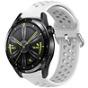 Strap-it Strap-it Correa silicona con agujeros Huawei Watch GT 3 46mm (blanco) Strap-it Strap-it Correa silicona con agujeros Huawei Watch GT 3 46mm (blanco)