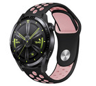 Strap-it Strap-it Correa deportiva Huawei Watch GT 3 46mm (negro/rosa)