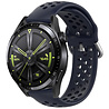 Strap-it Strap-it Correa silicona con agujeros Huawei Watch GT 3 46mm (azul oscuro) Strap-it Strap-it Correa silicona con agujeros Huawei Watch GT 3 46mm (azul oscuro)