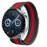 Strap-it Strap-it Correa Milanesa Huawei Watch GT 3 46mm (negra/roja) Strap-it Strap-it Correa Milanesa Huawei Watch GT 3 46mm (negra/roja)