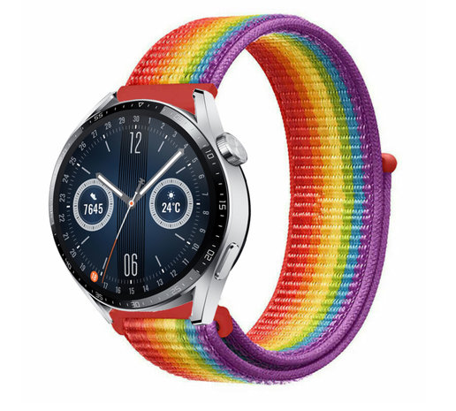 Strap-it Strap-it Correa nylon Huawei Watch GT 3 46mm (arcoíris) Strap-it Strap-it Correa nylon Huawei Watch GT 3 46mm (arcoíris)