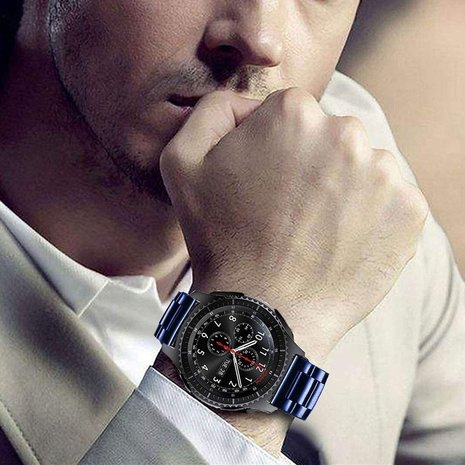 Strap-it Strap-it Correa acero Fossil Gen 6 - 44 mm (azul) Strap-it Strap-it Correa acero Fossil Gen 6 - 44 mm (azul)