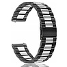 Strap-it Strap-it Correa acero Fossil Gen 6 - 44 mm (negro/plateado) Strap-it Strap-it Correa acero Fossil Gen 6 - 44 mm (negro/plateado)