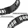 Strap-it Strap-it Correa acero Fossil Gen 6 - 44 mm (negro/plateado) Strap-it Strap-it Correa acero Fossil Gen 6 - 44 mm (negro/plateado)