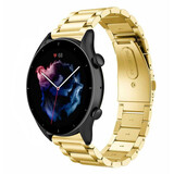 Strap-it Correa acero Amazfit GTR 3 (Pro) (dorado) Strap-it Correa acero Amazfit GTR 3 (Pro) (dorado)
