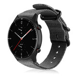 Strap-it Correa nylon con hebilla Amazfit GTR 2 (negro) Strap-it Correa nylon con hebilla Amazfit GTR 2 (negro)