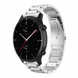 Strap-it Correa acero Amazfit GTR 2 (plata) Strap-it Correa acero Amazfit GTR 2 (plata)