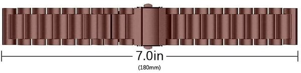 Strap-it Strap-it Correa acero Amazfit GTR 2 (bronce - oro) Strap-it Strap-it Correa acero Amazfit GTR 2 (bronce - oro)