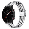 Strap-it Strap-it Correa acero inoxidable Amazfit GTR 2 (plateado/negro) Strap-it Strap-it Correa acero inoxidable Amazfit GTR 2 (plateado/negro)
