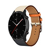 Strap-it Strap-it Correa cuero Amazfit GTR 2 (blanco/azul oscuro) Strap-it Strap-it Correa cuero Amazfit GTR 2 (blanco/azul oscuro)