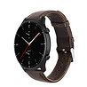 Strap-it Strap-it Correa cuero Amazfit GTR 2 (marrón oscuro) Strap-it Strap-it Correa cuero Amazfit GTR 2 (marrón oscuro)