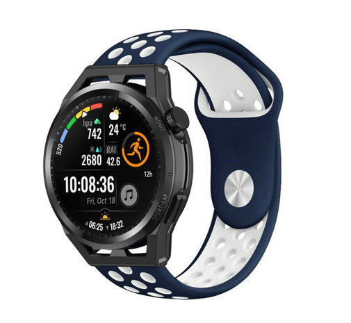 Strap-it Strap-it Correa deportiva Huawei Watch GT Runner (azul/blanco) Strap-it Strap-it Correa deportiva Huawei Watch GT Runner (azul/blanco)