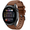 Strap-it Strap-it Correa silicona Huawei Watch 3 (Pro) (marrón café) Strap-it Strap-it Correa silicona Huawei Watch 3 (Pro) (marrón café)