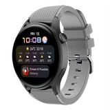 Strap-it Correa silicona Huawei Watch 3 (Pro) (gris)