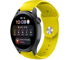 Strap-it Correa deportiva Huawei Watch 3 (Pro) (amarillo) Strap-it Correa deportiva Huawei Watch 3 (Pro) (amarillo)