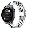 Strap-it Strap-it Correa acero inoxidable Huawei Watch 3 (Pro) (plata/negro) Strap-it Strap-it Correa acero inoxidable Huawei Watch 3 (Pro) (plata/negro)