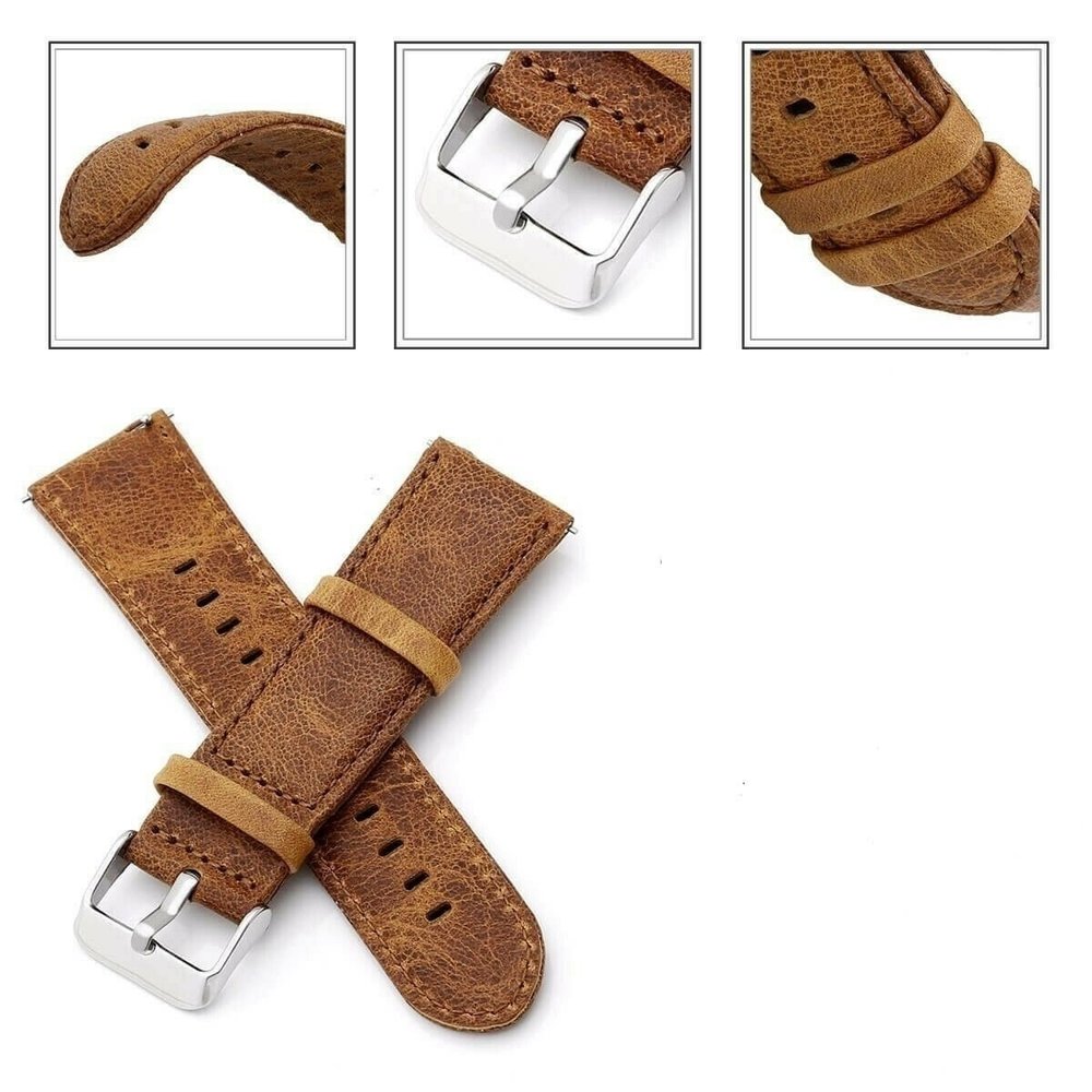 Strap-it Strap-it Correa cuero Huawei Watch 3 (Pro) (marrón) Strap-it Strap-it Correa cuero Huawei Watch 3 (Pro) (marrón)
