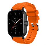 Strap-it Correa silicona Amazfit GTS 2 (naranja)