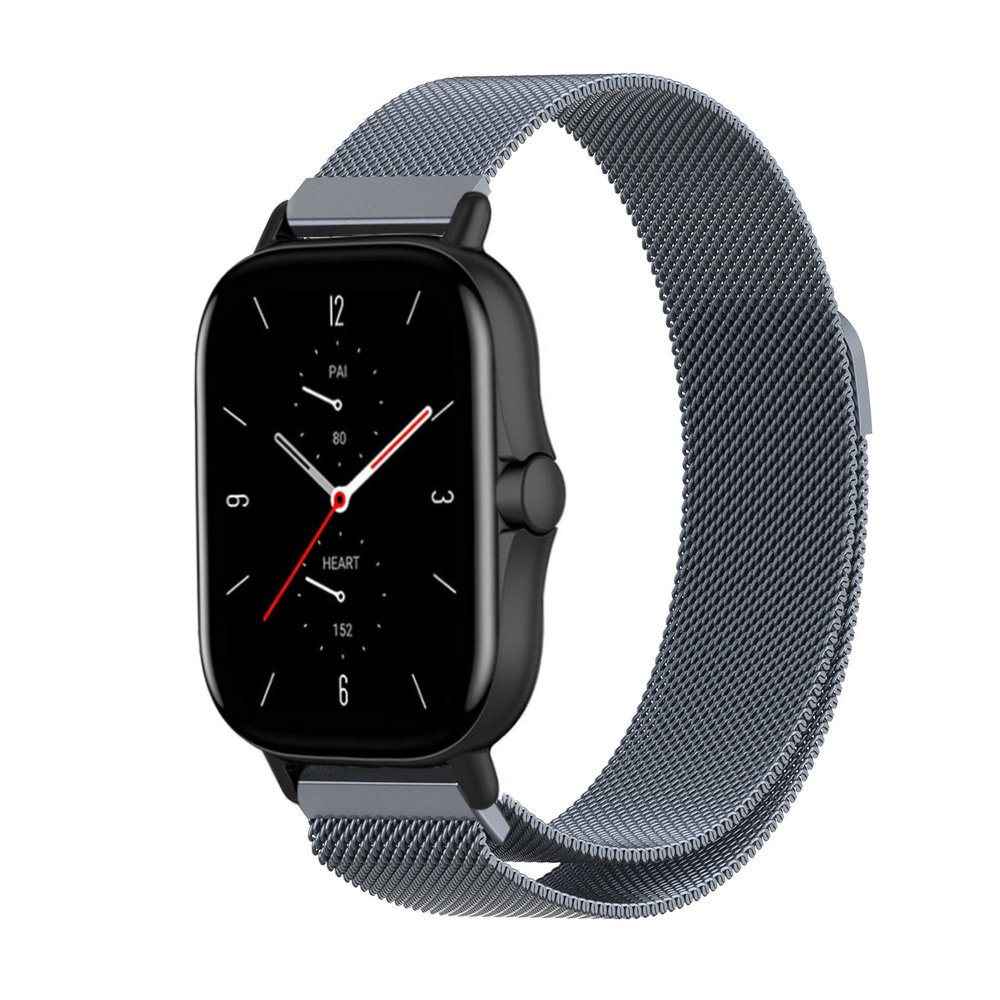 Correa milanesa Amazfit GTS 2 (gris espacial) 