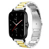 Strap-it Strap-it Correa acero Amazfit GTS 2 (plata/oro) Strap-it Strap-it Correa acero Amazfit GTS 2 (plata/oro)