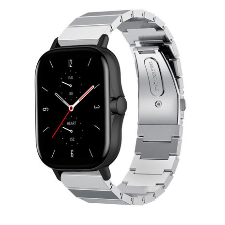 Correa metalica Amazfit GTS 2 (plata) 