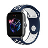 Strap-it Strap-it Correa deportiva Amazfit GTS 3 (azul/blanco) Strap-it Strap-it Correa deportiva Amazfit GTS 3 (azul/blanco)