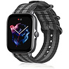 Strap-it Strap-it Correa nylon con hebilla Amazfit GTS 3 (negro/gris) Strap-it Strap-it Correa nylon con hebilla Amazfit GTS 3 (negro/gris)