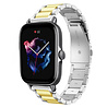 Strap-it Strap-it Correa acero Amazfit GTS 3 (plata/oro) Strap-it Strap-it Correa acero Amazfit GTS 3 (plata/oro)