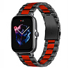 Strap-it Strap-it Correa acero Amazfit GTS 3 (negro/rojo) Strap-it Strap-it Correa acero Amazfit GTS 3 (negro/rojo)