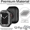 Strap-it Strap-it Funda protector de diamantes Apple Watch 7/8/9 45mm (negro) Strap-it Strap-it Funda protector de diamantes Apple Watch 7/8/9 45mm (negro)
