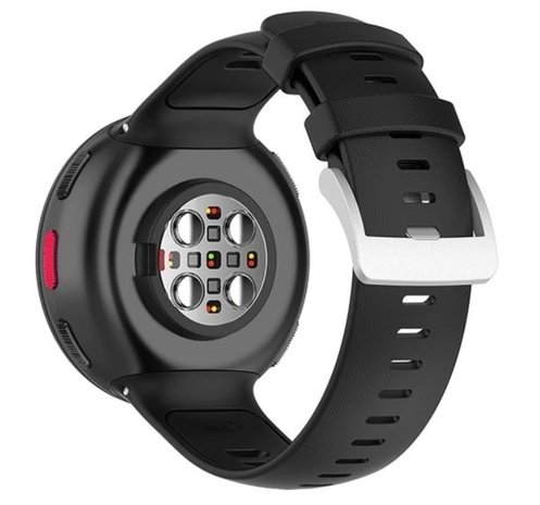 Strap-it Strap-it Correa silicona Polar Vantage V2 (negro)