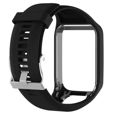 Strap-it Strap-it Correa silicona TomTom Spark (negra)