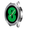 Strap-it Strap-it Funda diamantes Samsung Galaxy Watch 4 - 40 mm (plata) Strap-it Strap-it Funda diamantes Samsung Galaxy Watch 4 - 40 mm (plata)