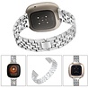 Strap-it Strap-it Correa de diamantes Fitbit Versa 3 (plata) Strap-it Strap-it Correa de diamantes Fitbit Versa 3 (plata)