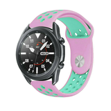 Strap-it Correa deportiva Samsung Galaxy Watch 3 45mm (rosa/aguamarina) Strap-it Correa deportiva Samsung Galaxy Watch 3 45mm (rosa/aguamarina)