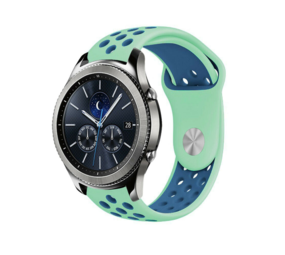 Strap-it Correa deportiva Samsung Gear S3 (aguamarina/azul) Strap-it Correa deportiva Samsung Gear S3 (aguamarina/azul)