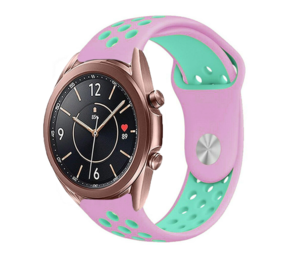 Strap-it Correa deportiva Samsung Galaxy Watch 3 41mm (rosa/aguamarina) Strap-it Correa deportiva Samsung Galaxy Watch 3 41mm (rosa/aguamarina)