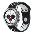 Strap-it Strap-it Correa deportiva Samsung Galaxy Watch 4 Classic 42mm (negro/blanco)