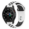 Strap-it Strap-it Samsung Galaxy Watch 4 Classic 46mm Correa deportiva (blanco/negro) Strap-it Strap-it Samsung Galaxy Watch 4 Classic 46mm Correa deportiva (blanco/negro)